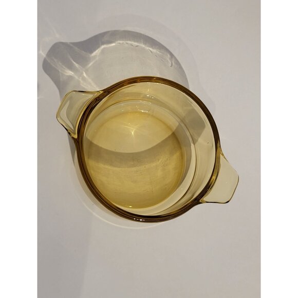 LOT OF 6 Vintage Amber Yellow Dynaware Pyr-O-Rey Small Casserole Dishes Bowls - Picture 7 of 11